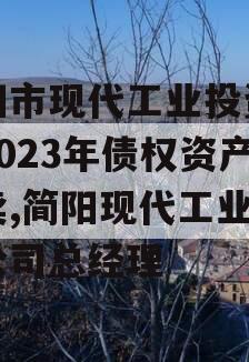 简阳市现代工业投资发展2023年债权资产拍卖,简阳现代工业投资公司总经理