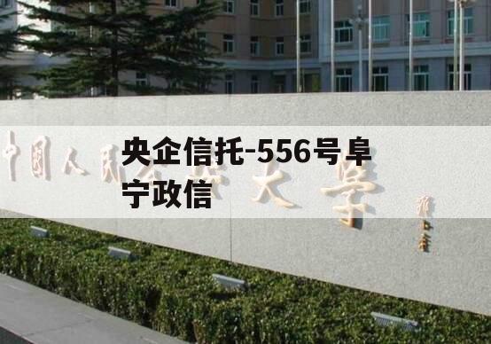 央企信托-556号阜宁政信