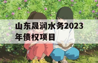 山东晟润水务2023年债权项目