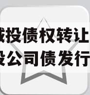 GY城投债权转让项目,城投公司债发行流程