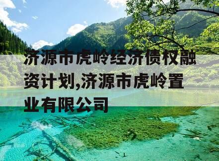 济源市虎岭经济债权融资计划,济源市虎岭置业有限公司