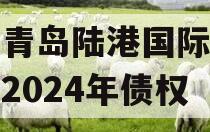 山东青岛陆港国际开发建设2024年债权