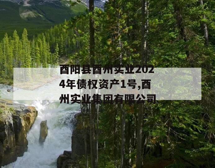 酉阳县酉州实业2024年债权资产1号,酉州实业集团有限公司