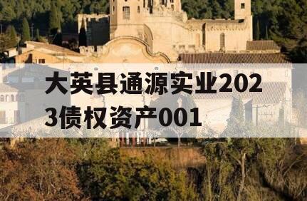 大英县通源实业2023债权资产001