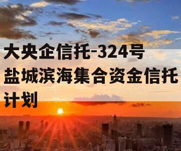 大央企信托-324号盐城滨海集合资金信托计划