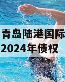 山东青岛陆港国际开发建设2024年债权