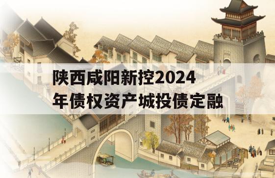 陕西咸阳新控2024年债权资产城投债定融