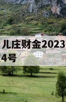 台儿庄财金2023债权4号