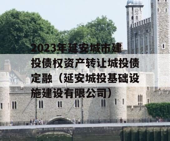 2023年延安城市建投债权资产转让城投债定融（延安城投基础设施建设有限公司）