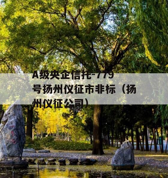 A级央企信托-779号扬州仪征市非标（扬州仪征公司）