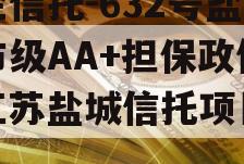 央企信托-632号盐城市级AA+担保政信（江苏盐城信托项目政信）