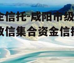 国企信托-咸阳市级非标政信集合资金信托计划