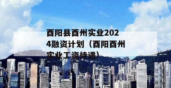 酉阳县酉州实业2024融资计划（酉阳酉州实业工资待遇）