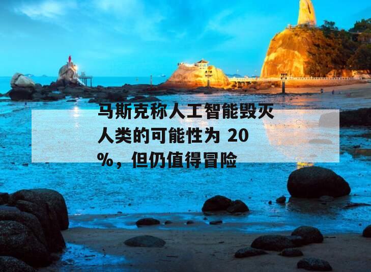 马斯克称人工智能毁灭人类的可能性为 20%，但仍值得冒险