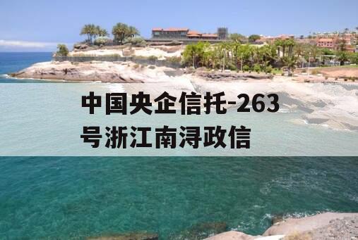 中国央企信托-263号浙江南浔政信