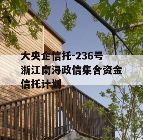 大央企信托-236号浙江南浔政信集合资金信托计划