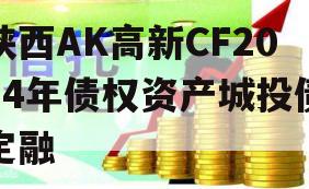 陕西AK高新CF2024年债权资产城投债定融