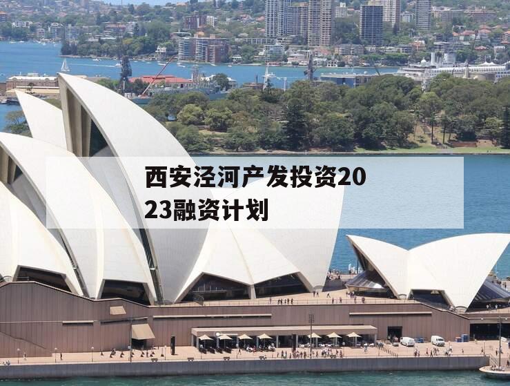 西安泾河产发投资2023融资计划