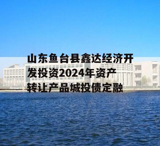 山东鱼台县鑫达经济开发投资2024年资产转让产品城投债定融