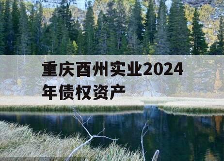 重庆酉州实业2024年债权资产