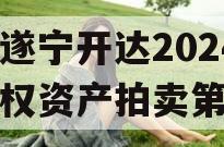 四川遂宁开达2024年债权资产拍卖第三期