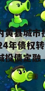 河南内黄县城市投资开发2024年债权转让协议城投债定融