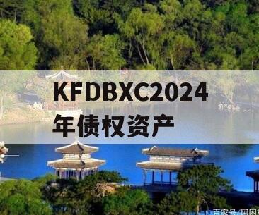 KFDBXC2024年债权资产