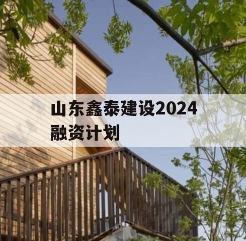 山东鑫泰建设2024融资计划