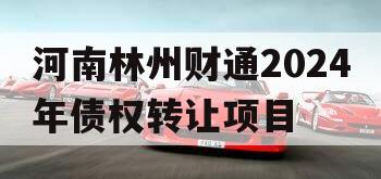 河南林州财通2024年债权转让项目