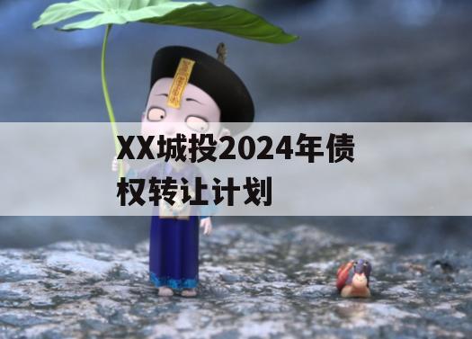 XX城投2024年债权转让计划