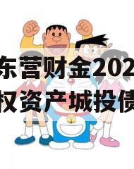 山东东营财金2024年债权资产城投债定融