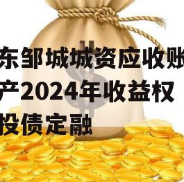 山东邹城城资应收账款资产2024年收益权城投债定融