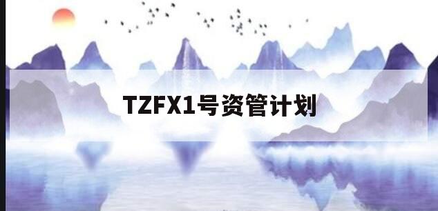 TZFX1号资管计划