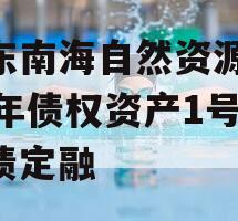 山东南海自然资源2024年债权资产1号城投债定融