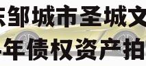 山东邹城市圣城文旅2024年债权资产拍卖