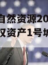 南海自然资源2024年债权资产1号城投债定融