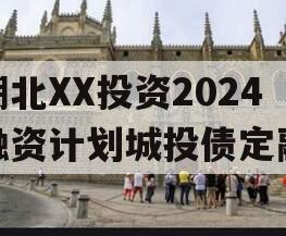 湖北XX投资2024融资计划城投债定融