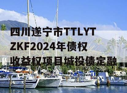 四川遂宁市TTLYTZKF2024年债权收益权项目城投债定融