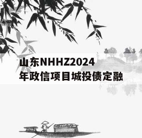 山东NHHZ2024年政信项目城投债定融