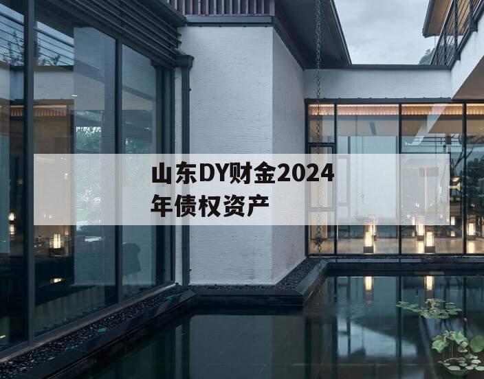 山东DY财金2024年债权资产