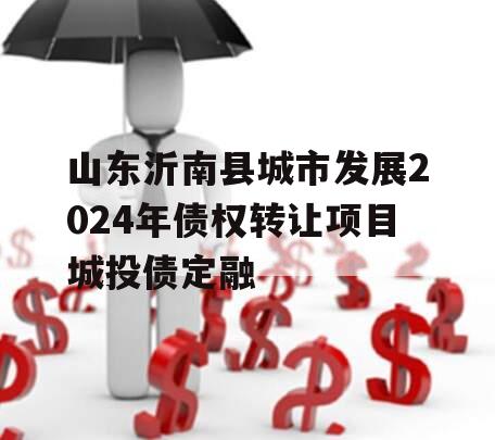 山东沂南县城市发展2024年债权转让项目城投债定融