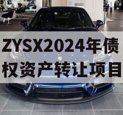 ZYSX2024年债权资产转让项目