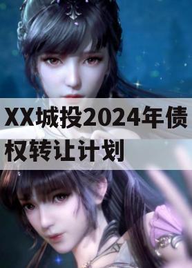 XX城投2024年债权转让计划