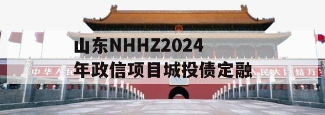 山东NHHZ2024年政信项目城投债定融