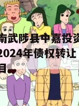 河南武陟县中嘉投资运营2024年债权转让项目