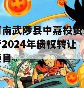 河南武陟县中嘉投资运营2024年债权转让项目