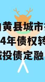 河南内黄县城市投资开发2024年债权转让项目城投债定融