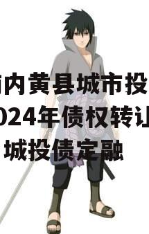 河南内黄县城市投资开发2024年债权转让项目城投债定融