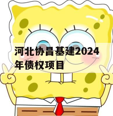 河北协昌基建2024年债权项目